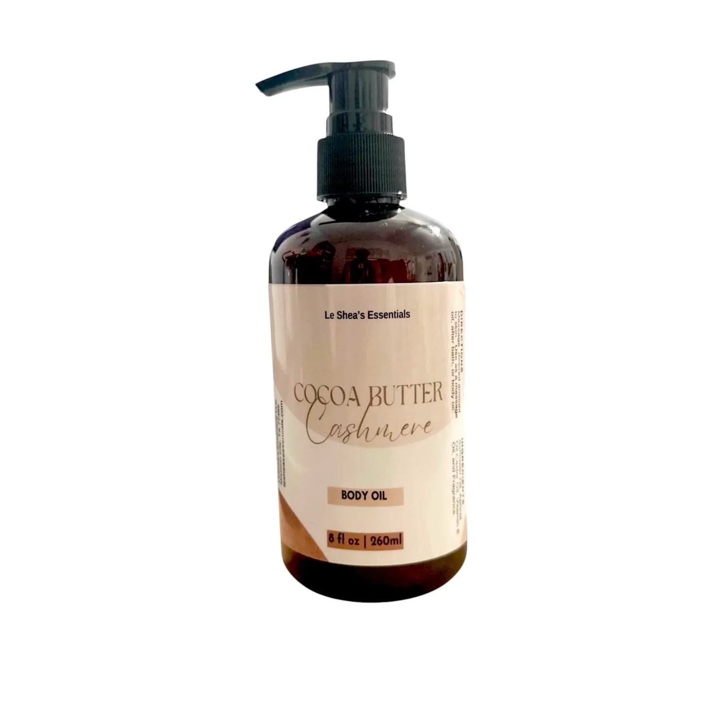 Cocoa Butter Cashmere Body Oil - Le Shea's Essentials