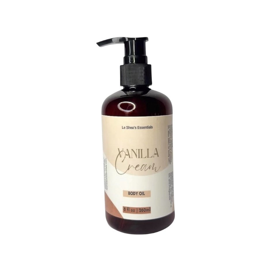 Vanilla Cream Body Oil - Le Shea's Essentials