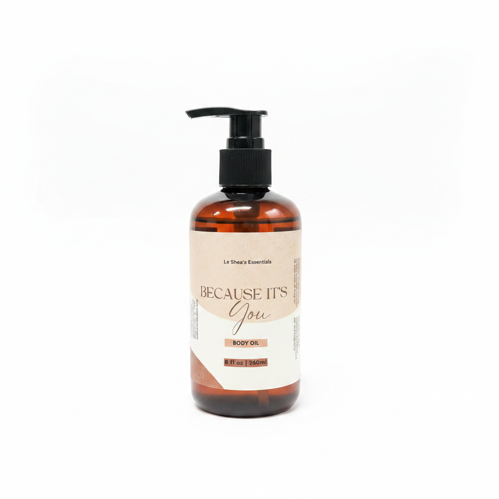Because It's You Body Oil - White Background