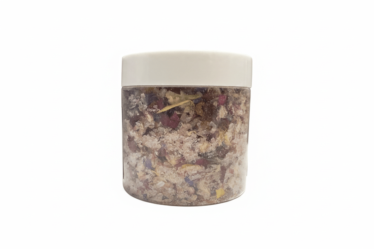 Botanical Bath Salts jar - larger