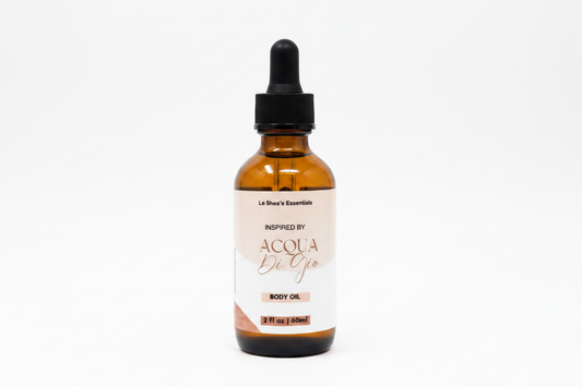 Acqua Di Gio Body Oil - White Background