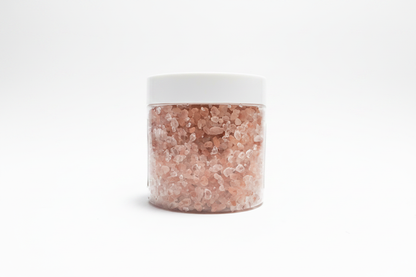 Bath Salts jar - white background