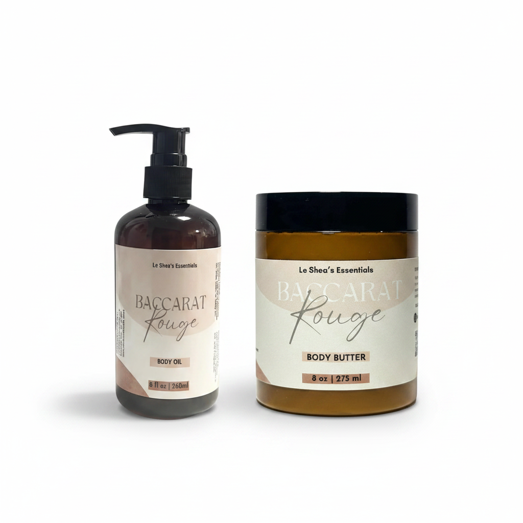 Baccarat Rouge Luxury Set - Body Oil and Body Butter